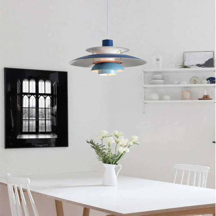 Nowoczesna Lampa Wisząca LED Morandi z Metalowym Kloszem – Idealna Lampa do Salonu i Jadalni 4