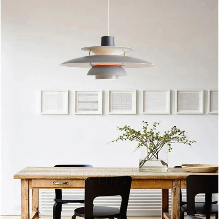 Nowoczesna Lampa Wisząca LED Morandi z Metalowym Kloszem – Idealna Lampa do Salonu i Jadalni 5