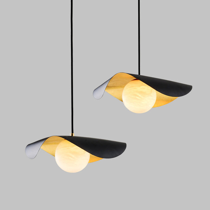 Nowoczesna Lampa Wisząca z Hiszpańskiego Marmuru do Salonu i Jadalni – Regulowana Długość, Elegancka i Funkcjonalna 1