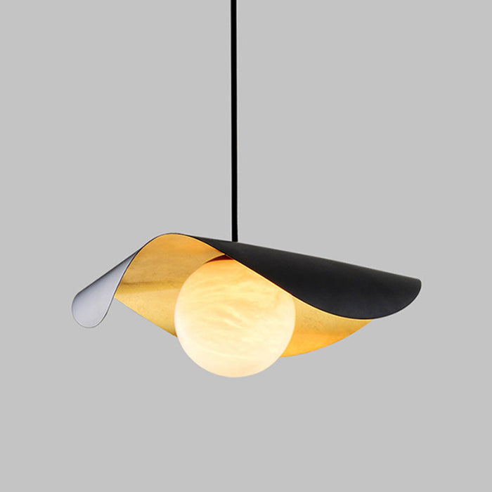 Nowoczesna Lampa Wisząca z Hiszpańskiego Marmuru do Salonu i Jadalni – Regulowana Długość, Elegancka i Funkcjonalna 2