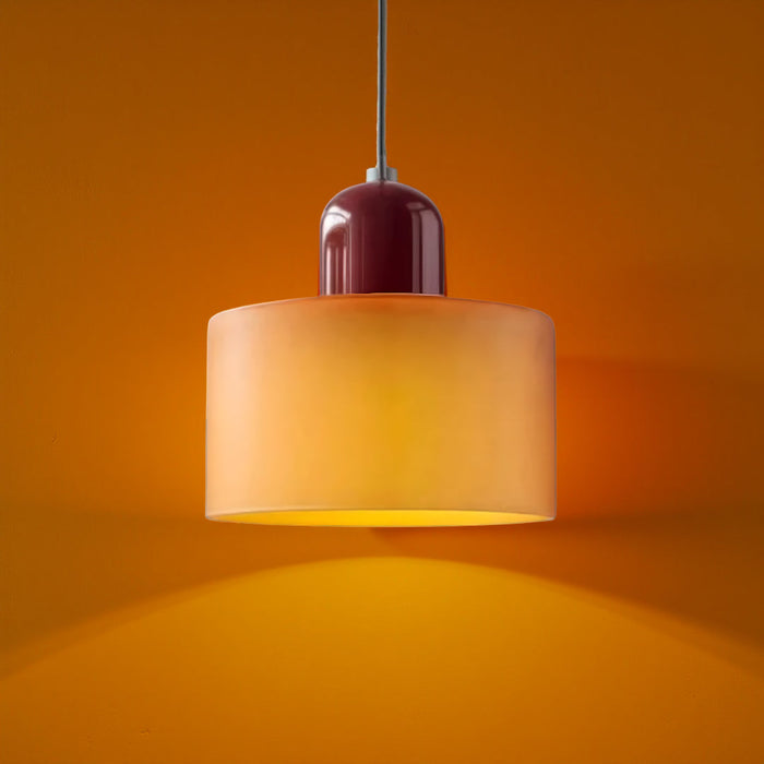 Nowoczesna lampa wisząca z kloszem szklanym – lampa sufitowa do wyspy kuchennej i jadalni 0