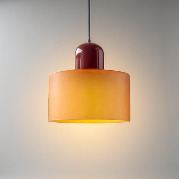Nowoczesna lampa wisząca z kloszem szklanym – lampa sufitowa do wyspy kuchennej i jadalni 1