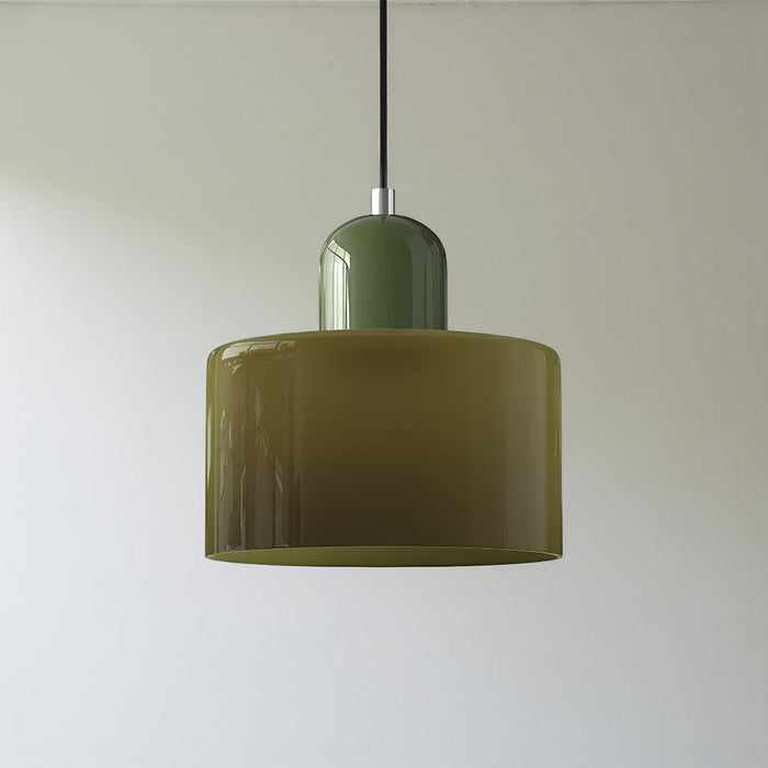 Nowoczesna lampa wisząca z kloszem szklanym – lampa sufitowa do wyspy kuchennej i jadalni 6