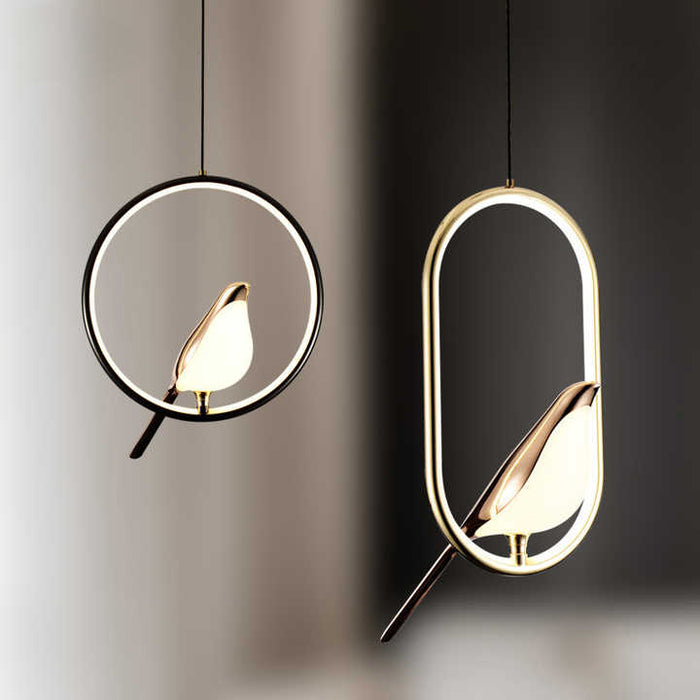 Nowoczesna Lampa Wisząca z Złotym Akcentem do Salonów i Innych Wnętrz – Elegancki Żyrandol Metalowo-Szklany 1