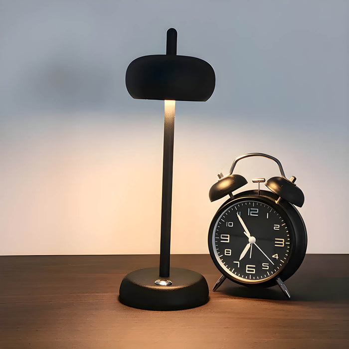Nowoczesna Lampa Stołowa Rine z Regulacją Jasności – Metalowa, Minimalistyczna Lampka do Salonu i Biura 1