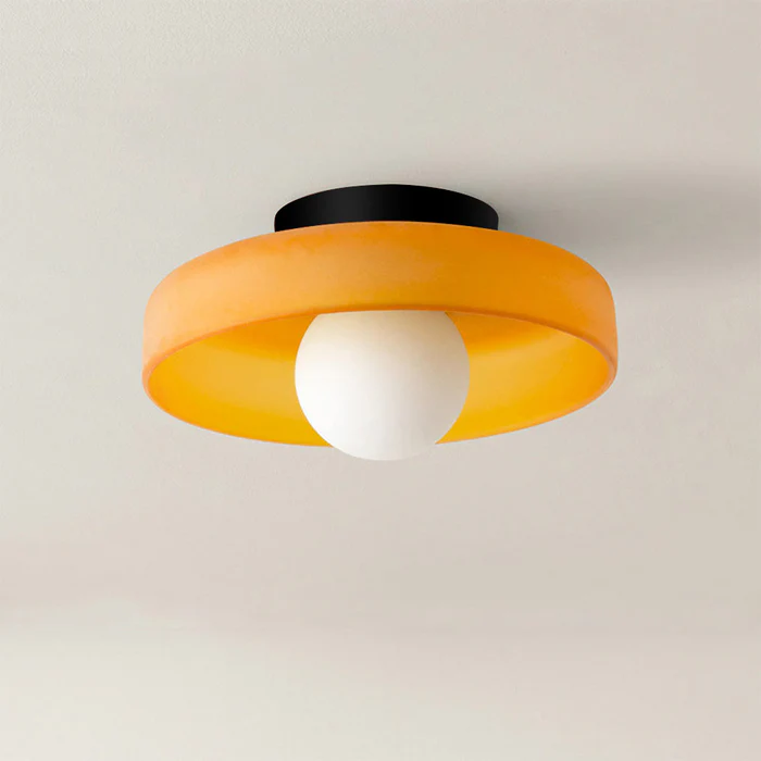 Nowoczesna Lampa Sufitowa Okrągła LEDowa do Salonu z Eleganckim Designem 0