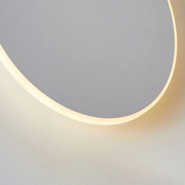 Nowoczesny Kinkiet Zewnętrzny LED Okrągły w Białym i Czarnym - Metalowa Lampa IP65, Wybór Średnic 13/20/30 cm 7