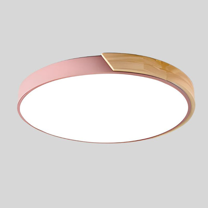 Pink / D23CM(9")-12W / With wood