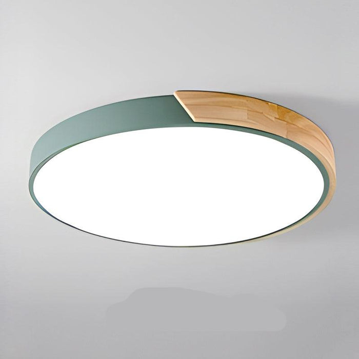 Green / D23CM(9")-12W / With wood