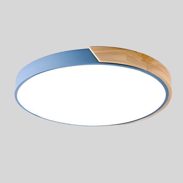 Blue / D23CM(9")-12W / With wood