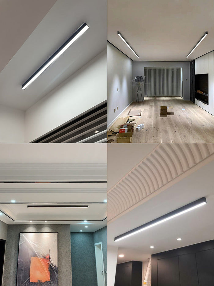 Nowoczesna Lampa Sufitowa LED w Stylu Skandynawskim – Eleganckie Oświetlenie do Salonu, Kuchni i Biura 6