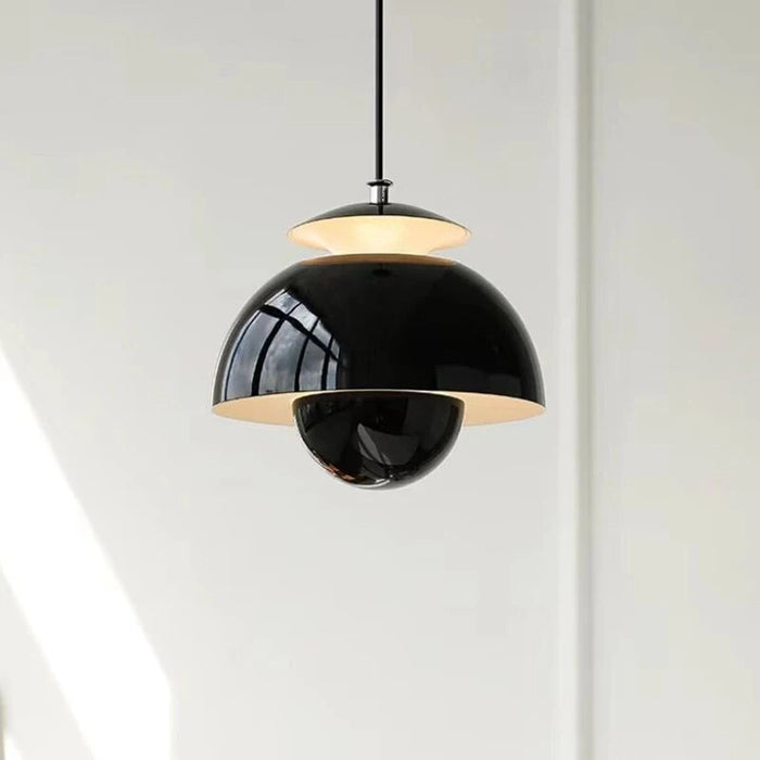 Nowoczesna Lampa Wisząca LED w Stylu Skandynawskim – Biała, Regulowana Wysokość, Idealna Lampa do Salonów i Nad Stół 0
