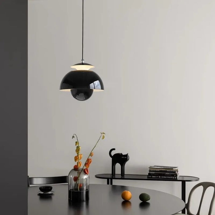 Nowoczesna Lampa Wisząca LED w Stylu Skandynawskim – Biała, Regulowana Wysokość, Idealna Lampa do Salonów i Nad Stół 3