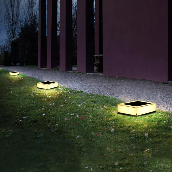 Nowoczesna Lampa Solarno-LED do Ogrodu, Wodoodporna, Ekologiczna, Stojąca, Energooszczędna, IP65, 2,4 W 3