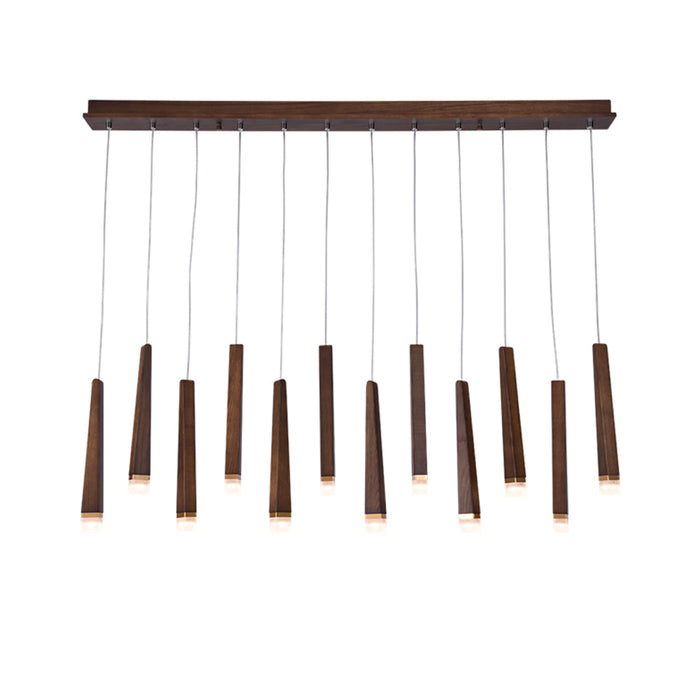 12 Lights L 120.0 cm × H 95.0 cm / Walnut