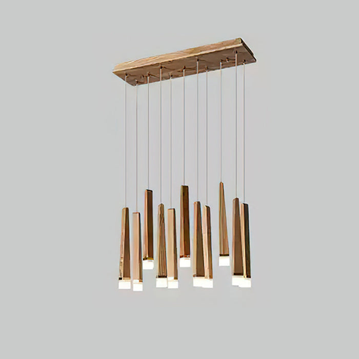 11 Lights L 60.0 cm × H 20.0 cm × H 95.0 cm / Wood