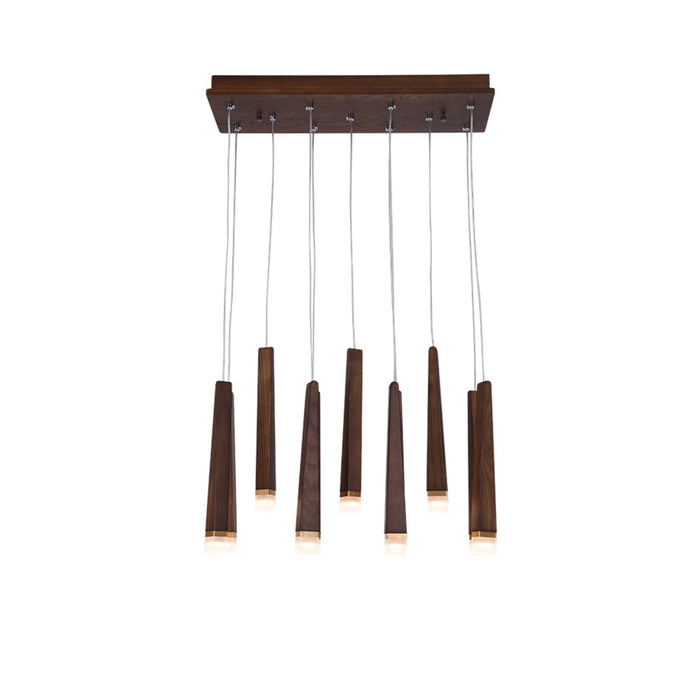 11 Lights L 60.0 cm × H 20.0 cm × H 95.0 cm / Walnut
