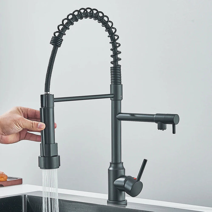 ModernFaucet | Jednouchwytowa z podwójną wylewką 1