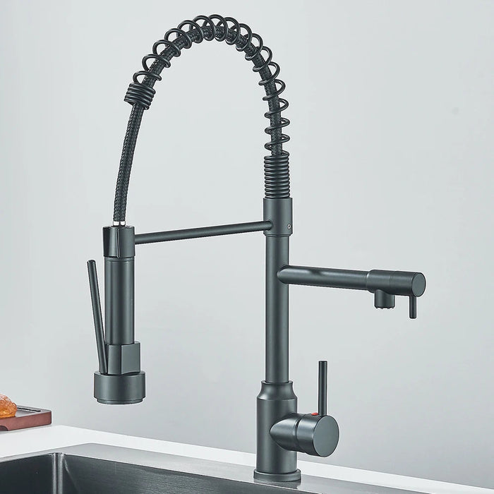 ModernFaucet | Jednouchwytowa z podwójną wylewką 6