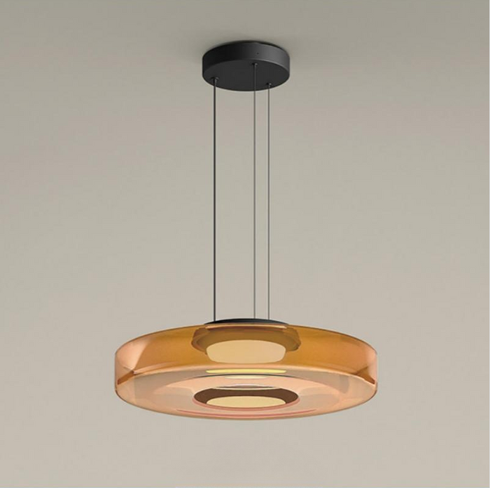 Lampa Wisząca Księżycowa z Sznurkiem – Szklana Dekoracja do Wnętrz 0