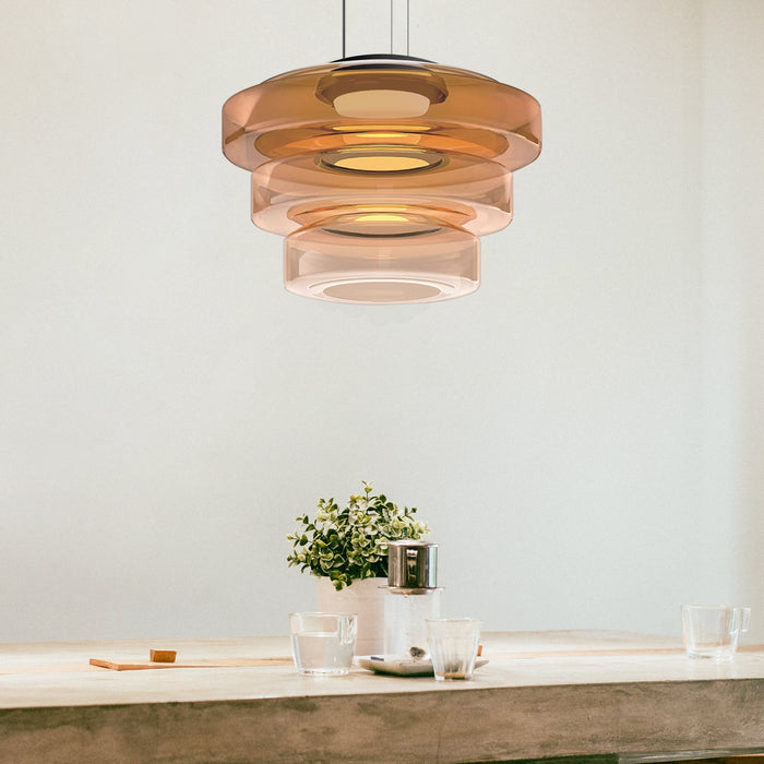 Lampa Wisząca Księżycowa z Sznurkiem – Szklana Dekoracja do Wnętrz 3