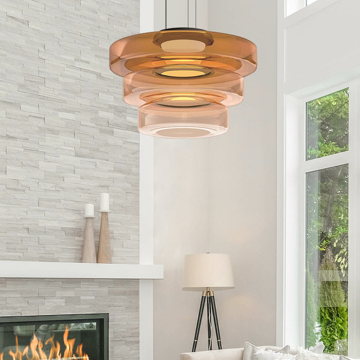 Lampa Wisząca Księżycowa z Sznurkiem – Szklana Dekoracja do Wnętrz 4