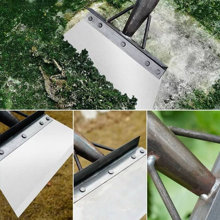 Multifunctional Cleaning Shovel with Ergonomic Grip – Durable Manganese Steel, Compact Design for Easy Storage 1