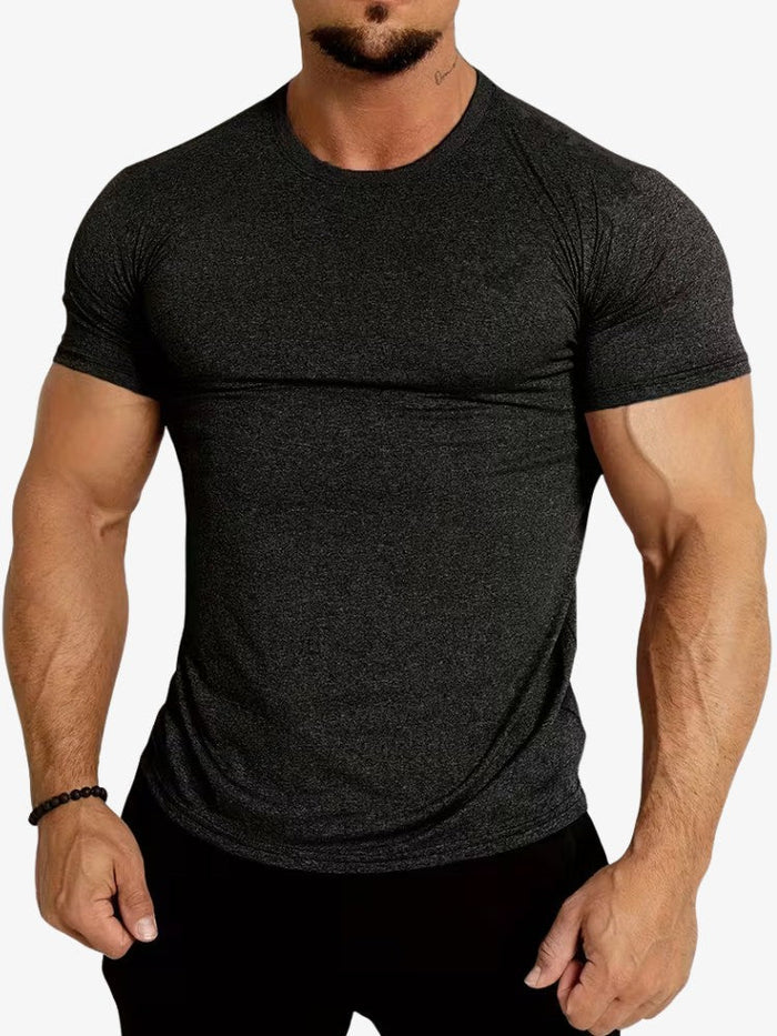 Koszulka Sportowa Muscle Fit dla Mężczyzn – Oddychająca i Wygodna 0