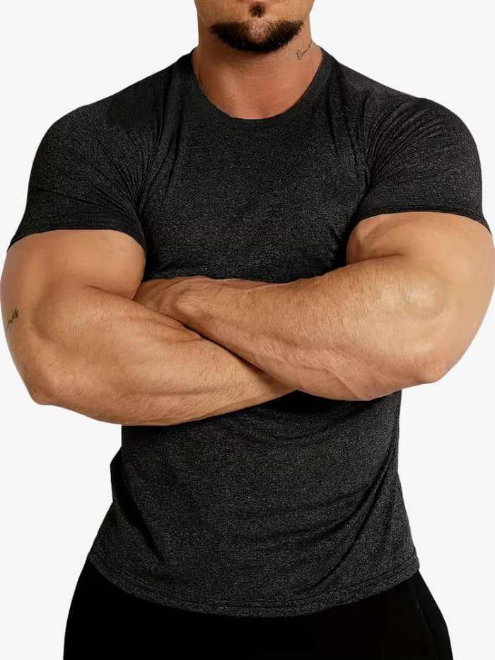 Koszulka Sportowa Muscle Fit dla Mężczyzn – Oddychająca i Wygodna 2