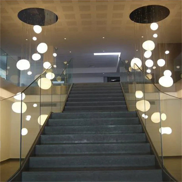 Lampa Wisząca Nado z Ręcznie Dmuchanym Szkłem – Minimalistyczny Design 7