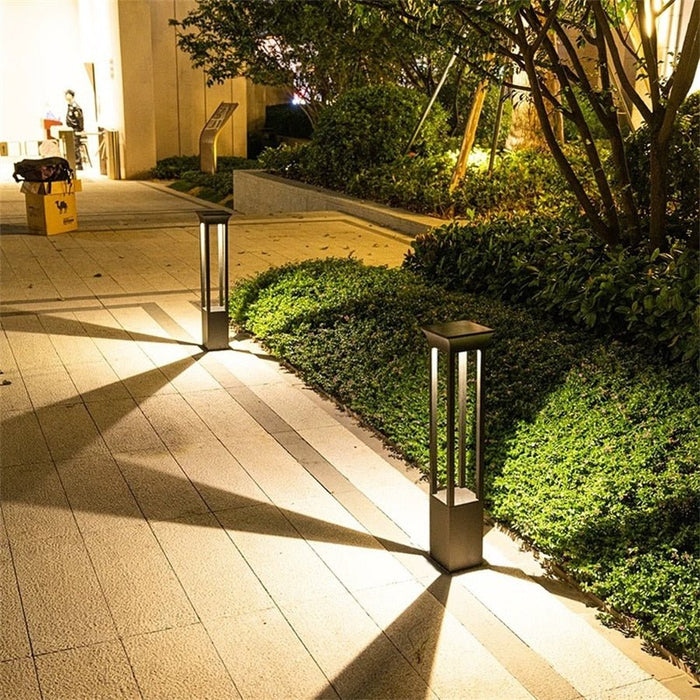 Lampa Ogrodowa Solarna Nimbus z LED – Elegancka Latarnia z Aluminium, Wodoodporna IP54, 60 cm 6