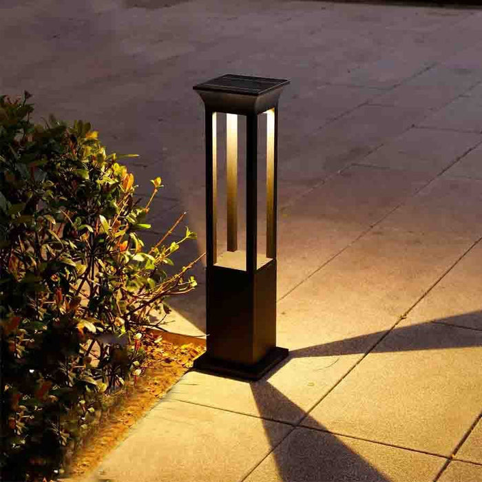 Lampa Ogrodowa Solarno-LED Nimbus – Elegancka Latarnia Ogrodowa z Wydajnym Oświetleniem LED i Nowoczesnym Designem 1
