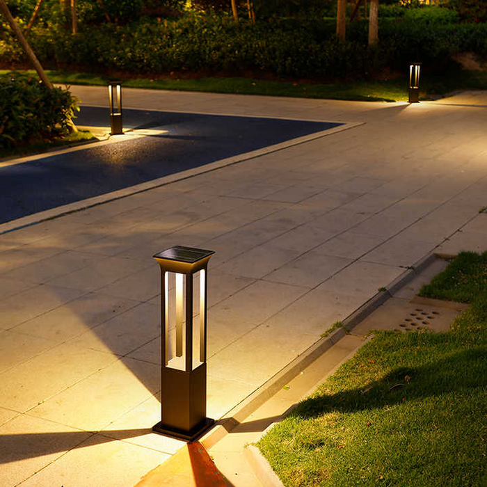 Lampa Ogrodowa Solarno-LED Nimbus – Elegancka Latarnia Ogrodowa z Wydajnym Oświetleniem LED i Nowoczesnym Designem 5