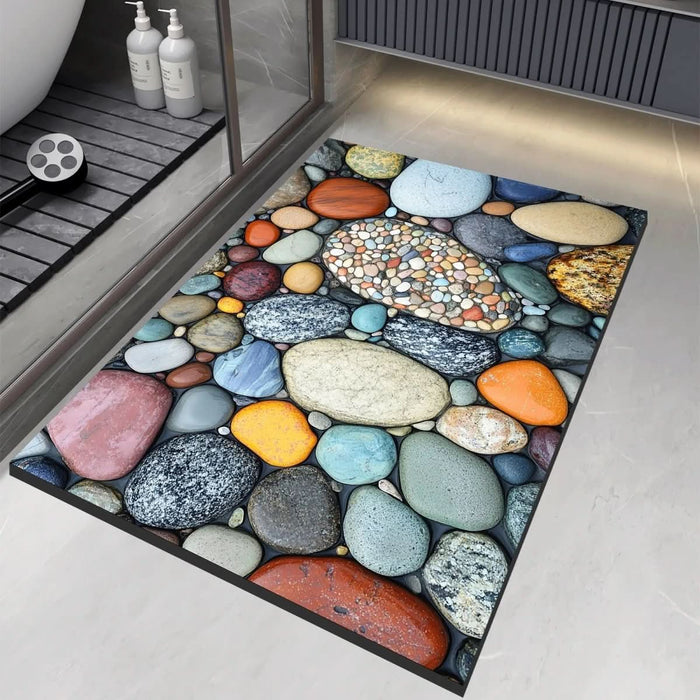 Antypoślizgowa Mata do Kąpieli z Ziemi Okrzemkowej 40x60 cm – Nowoczesny Design i Bezpieczeństwo w Łazience 3