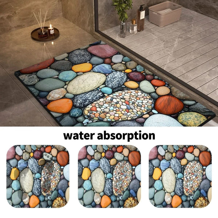 Antypoślizgowa Mata do Kąpieli z Ziemi Okrzemkowej 40x60 cm – Nowoczesny Design i Bezpieczeństwo w Łazience 4