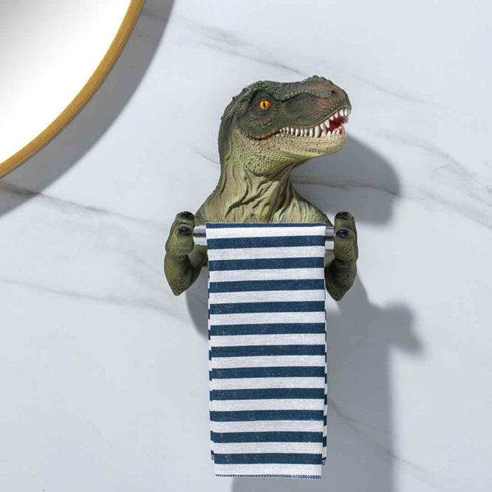 Antypoślizgowa Mata do Kąpieli z Dinozaurami – Trwała i Bezpieczna Mata Prysznicowa w Zielonym i Żółtym Kolorze 1
