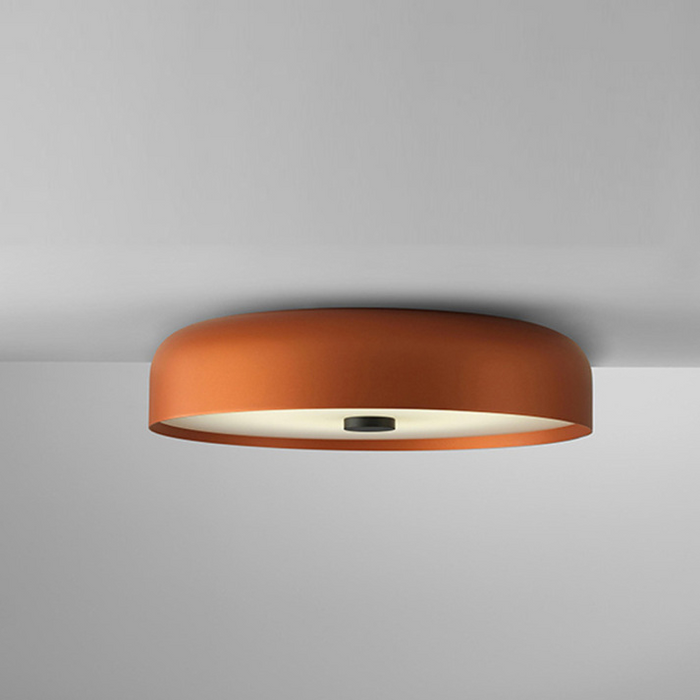 Lampa Sufitowa LED w Stylu Nordyckim – Okrągła z Metalowym Wykończeniem, Ciepłe Światło do Salonu i Sypialni 8
