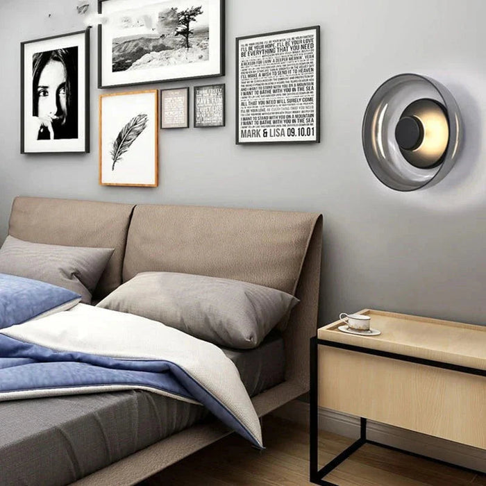 Kinkiet ścienny Nordic z eleganckim wykończeniem – Minimalistyczny design 0