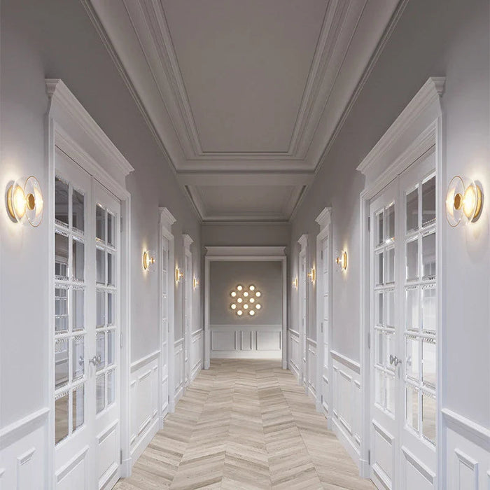 Kinkiet ścienny Nordic z eleganckim wykończeniem – Minimalistyczny design 2