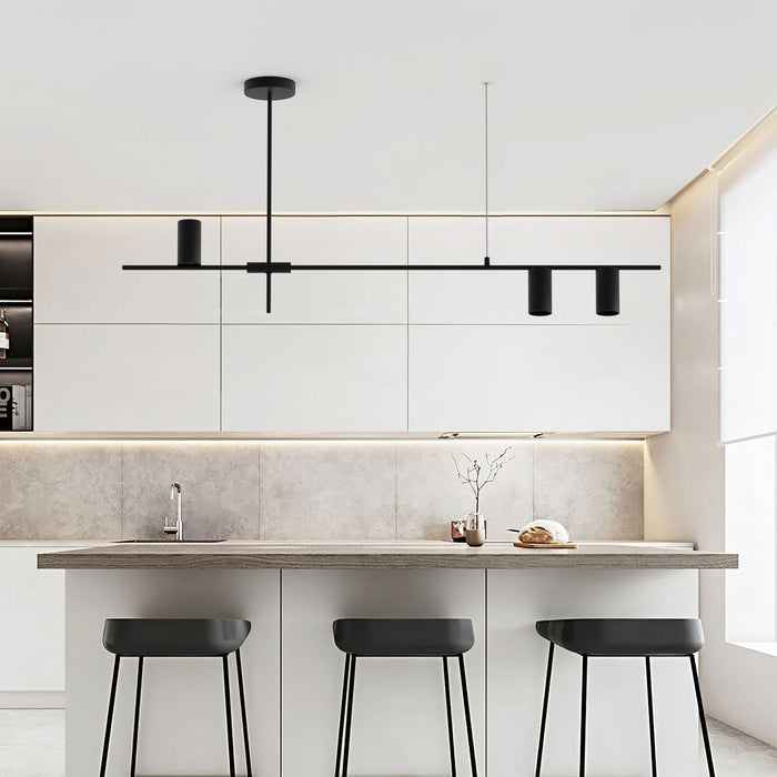 Nowoczesna, długa lampa wisząca Noreen – Elegancki design do każdego wnętrza 0
