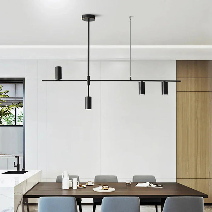 Nowoczesna, długa lampa wisząca Noreen – Elegancki design do każdego wnętrza 2