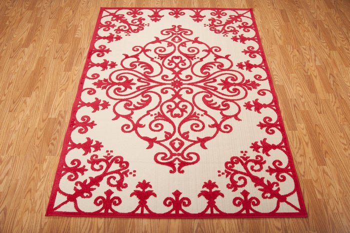 NourisonRugs-Aloha-Red-ALH12RED