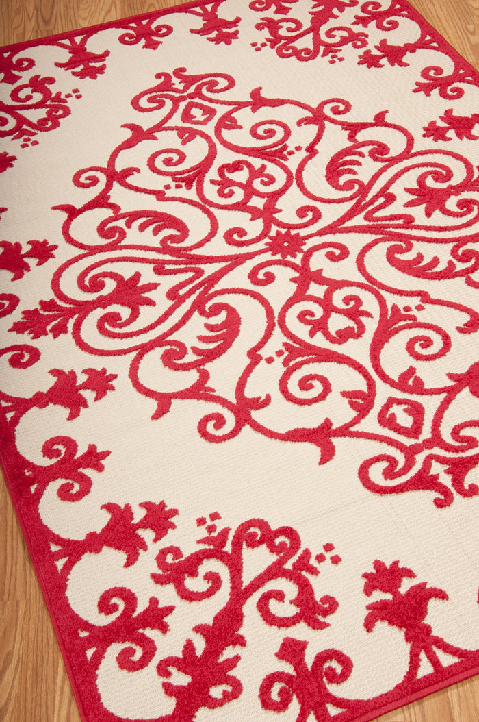 NourisonRugs-Aloha-Red-ALH12RED