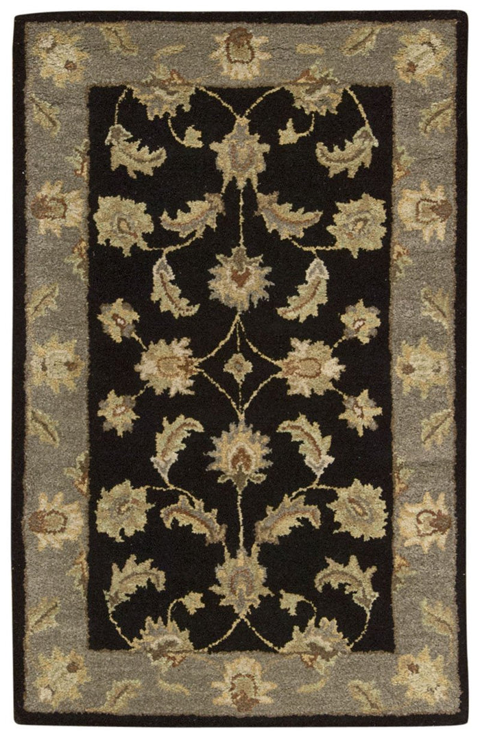 NourisonRugs-IndiaHouse-Black-IH90BLK