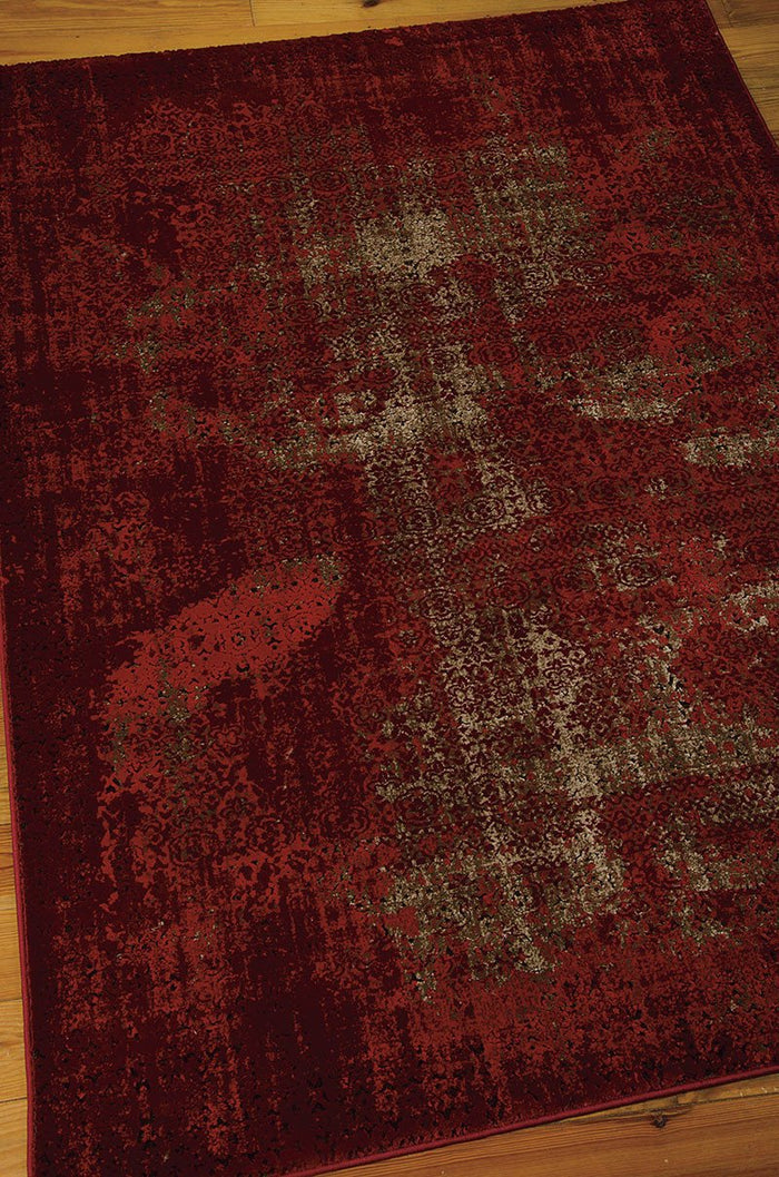 NourisonRugs-Karma-Red-KRM01RED
