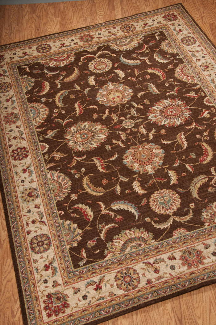 NourisonRugs-LivingTreasures-Brown-LI04BRN