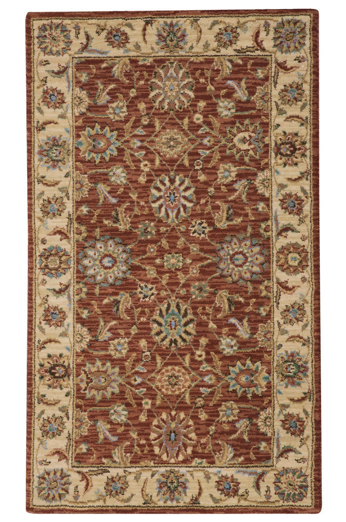 NourisonRugs-LivingTreasures-Rust-LI05RUS