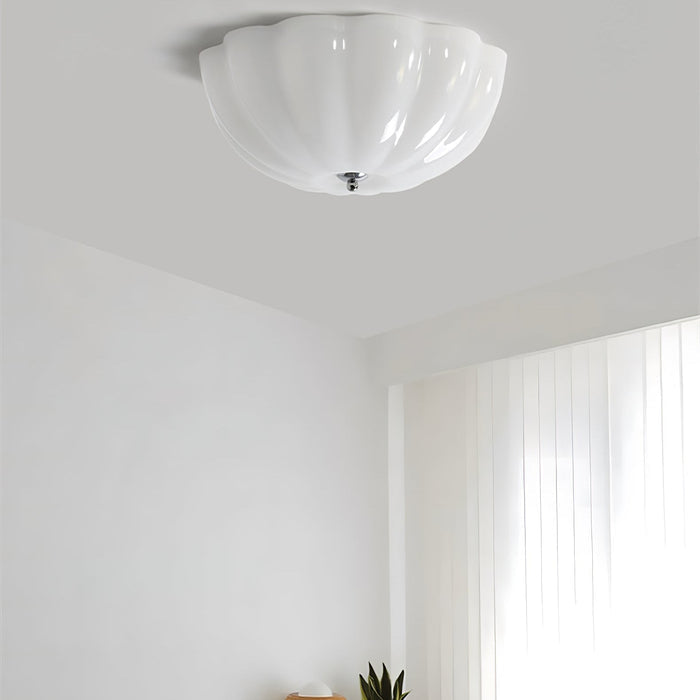 Lampa sufitowa Opal Shell z wbudowaną diodą LED – Elegancka i funkcjonalna 4
