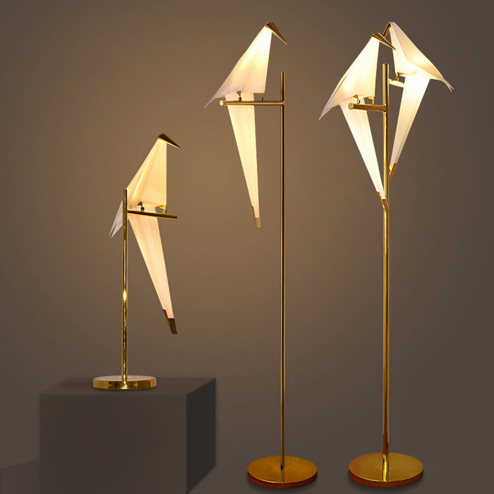 Lampka Oświetleniowa Ptakowa Origami z Magnesem – Unikalny Kształt, Ciepłe Światło do Wnętrz 1