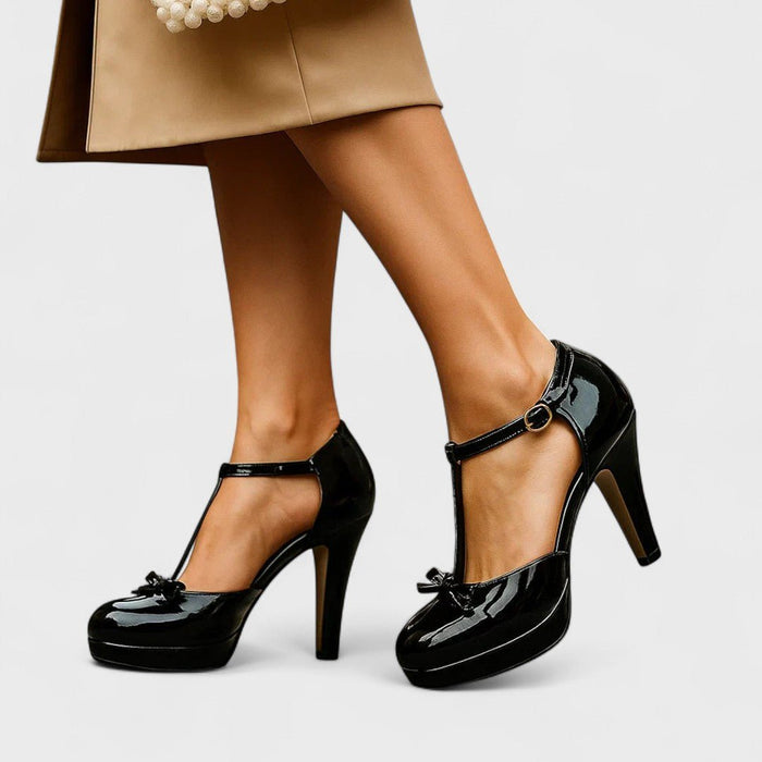 Ortopedyczne buty na obcasie z wyściełaną wkładką zapewniającą wygodę i stabilność – nowoczesny, elegancki design 7